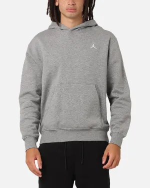 Easter outfit All Season Wear Jordan Brooklyn Fleece Pullover Hoodie Carbon Heather/White