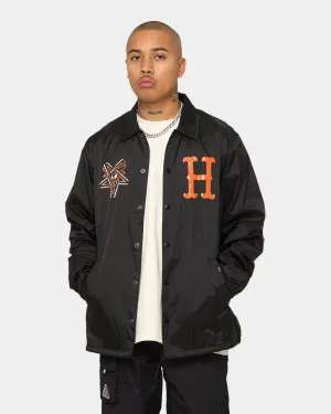 Focus Flexible Shoulder Mobility HUF X Thrasher Split Coaches Jacket Black