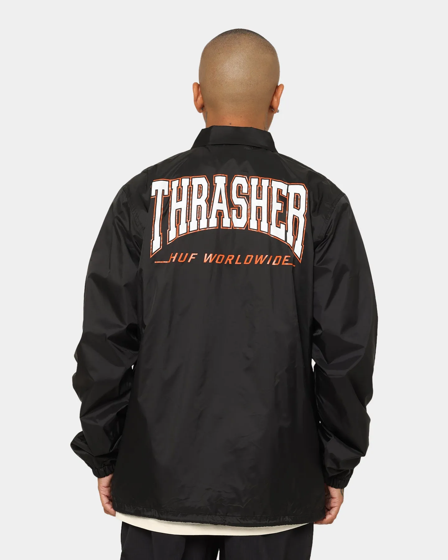 Bestseller HUF X Thrasher Split Coaches Jacket Black