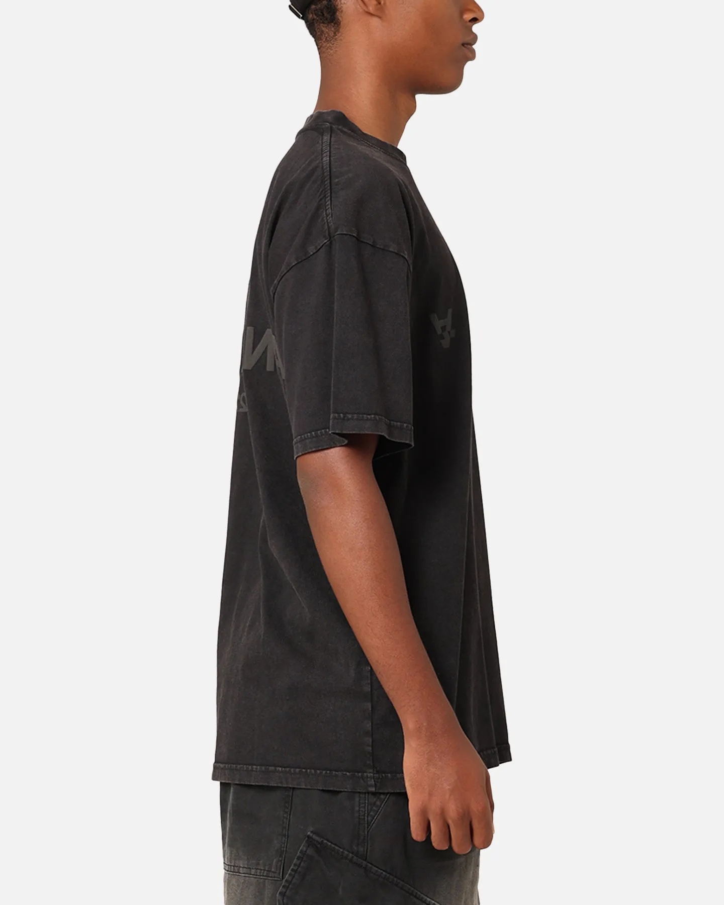 The Anti Order Project Anti T-Shirt Black Acid Wash OdorResistantTechnology Fashion Ready