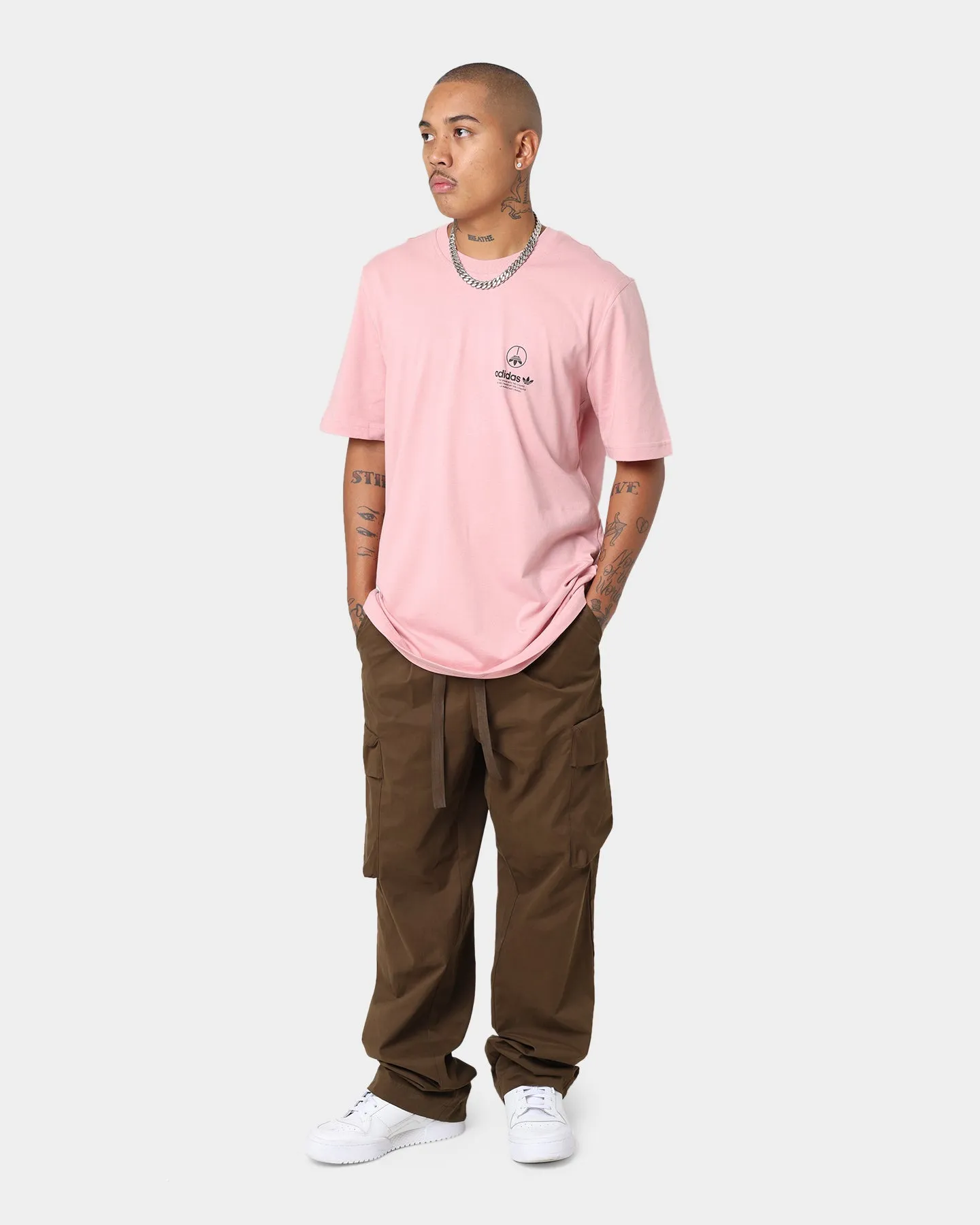 Active Wear Adidas Graphics United T-Shirt Wonder Mauve
