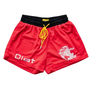 Diet Starts Monday Revolution Short (Red) ButterSoftKnit