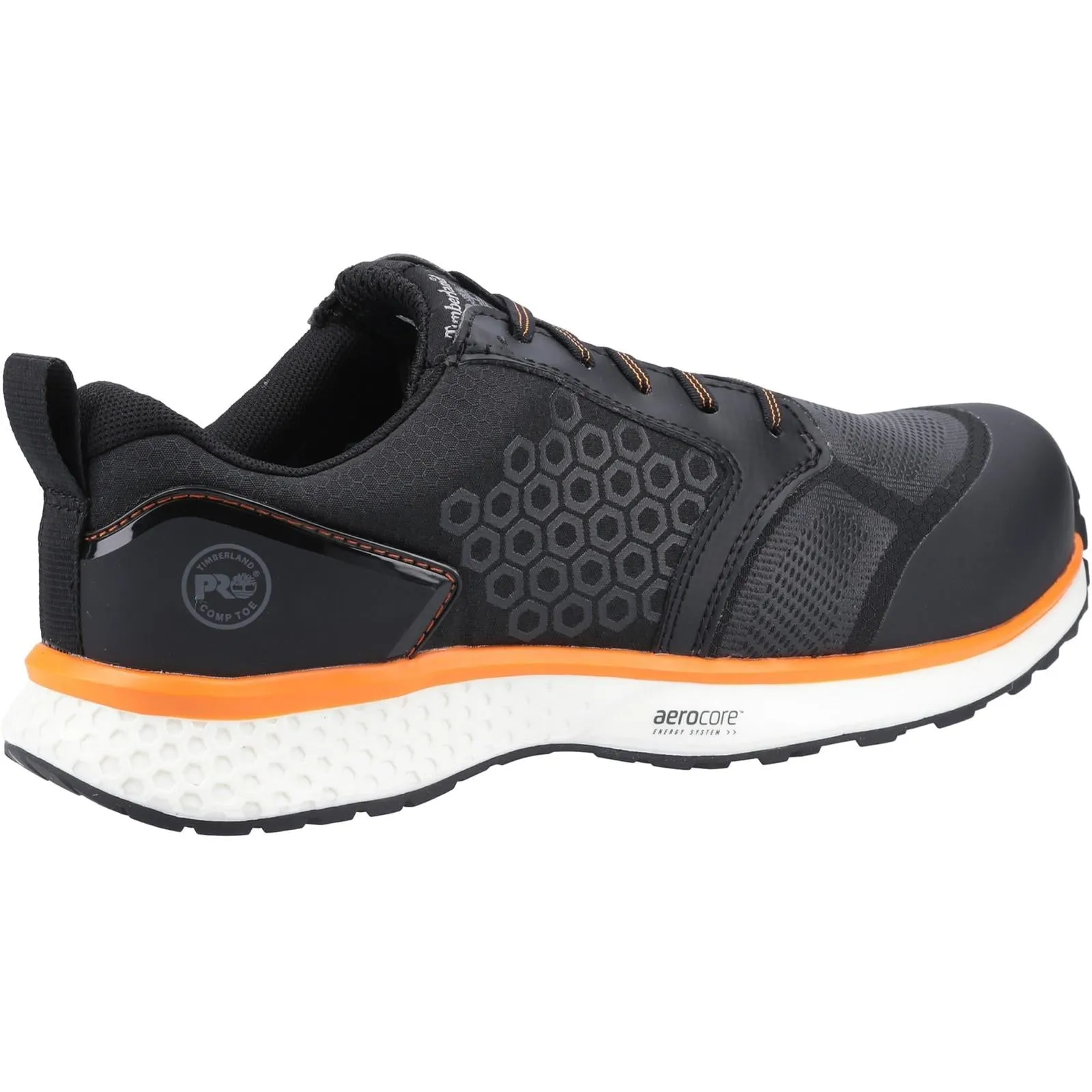 Timberland Pro Mens Reaxion Composite Safety Trainer Black/Orange senior care Calm Tone