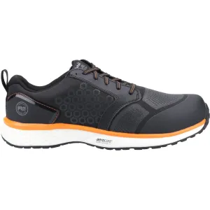 Crystal Glow Adult Ease Timberland Pro Mens Reaxion Composite Safety Trainer Black/Orange