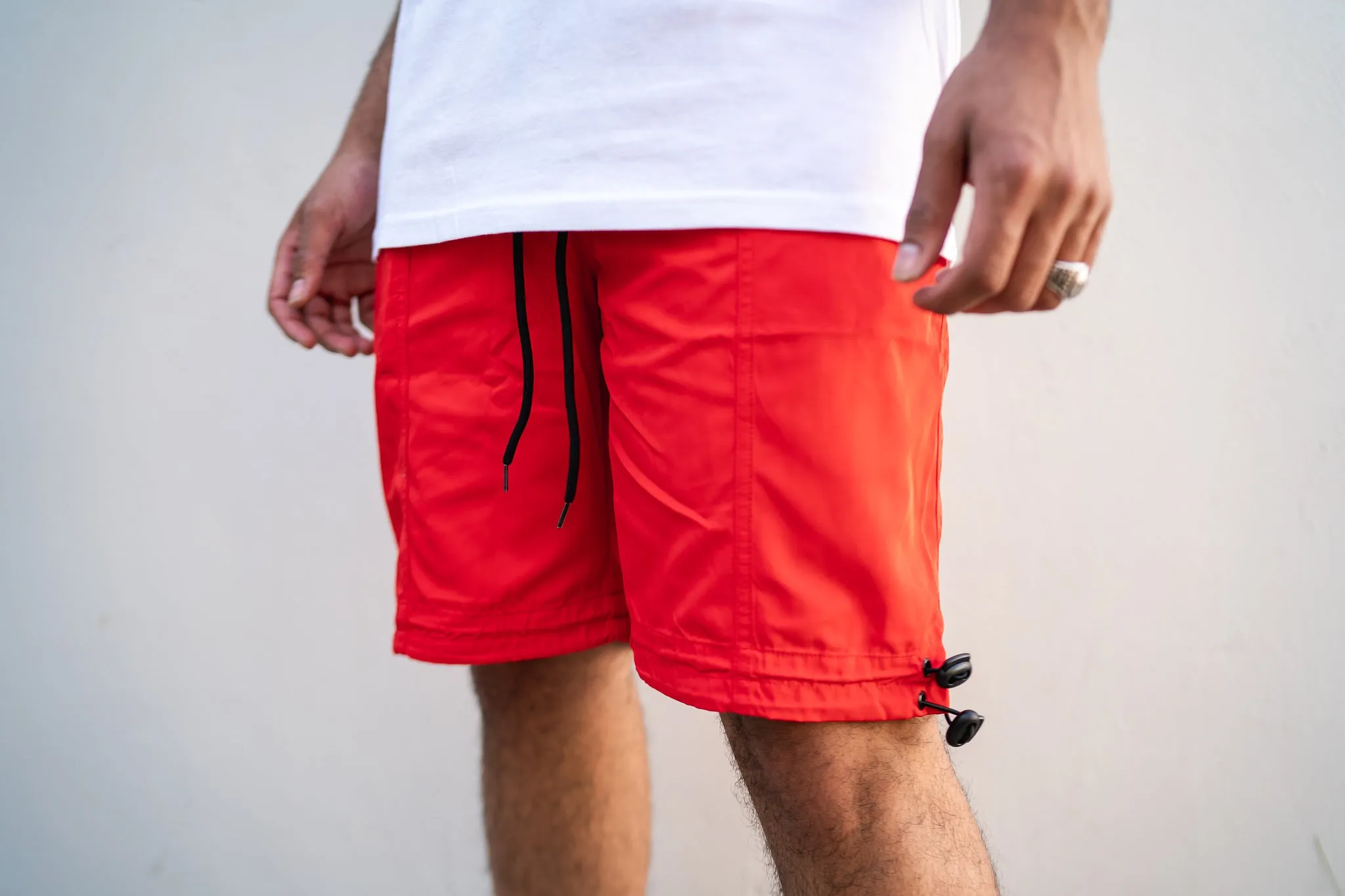 Game Core Outdoor Apparel Hyper Track Shorts (Red/Black)