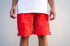 Premium Apparel AllDayComfort Hyper Track Shorts (Red/Black)