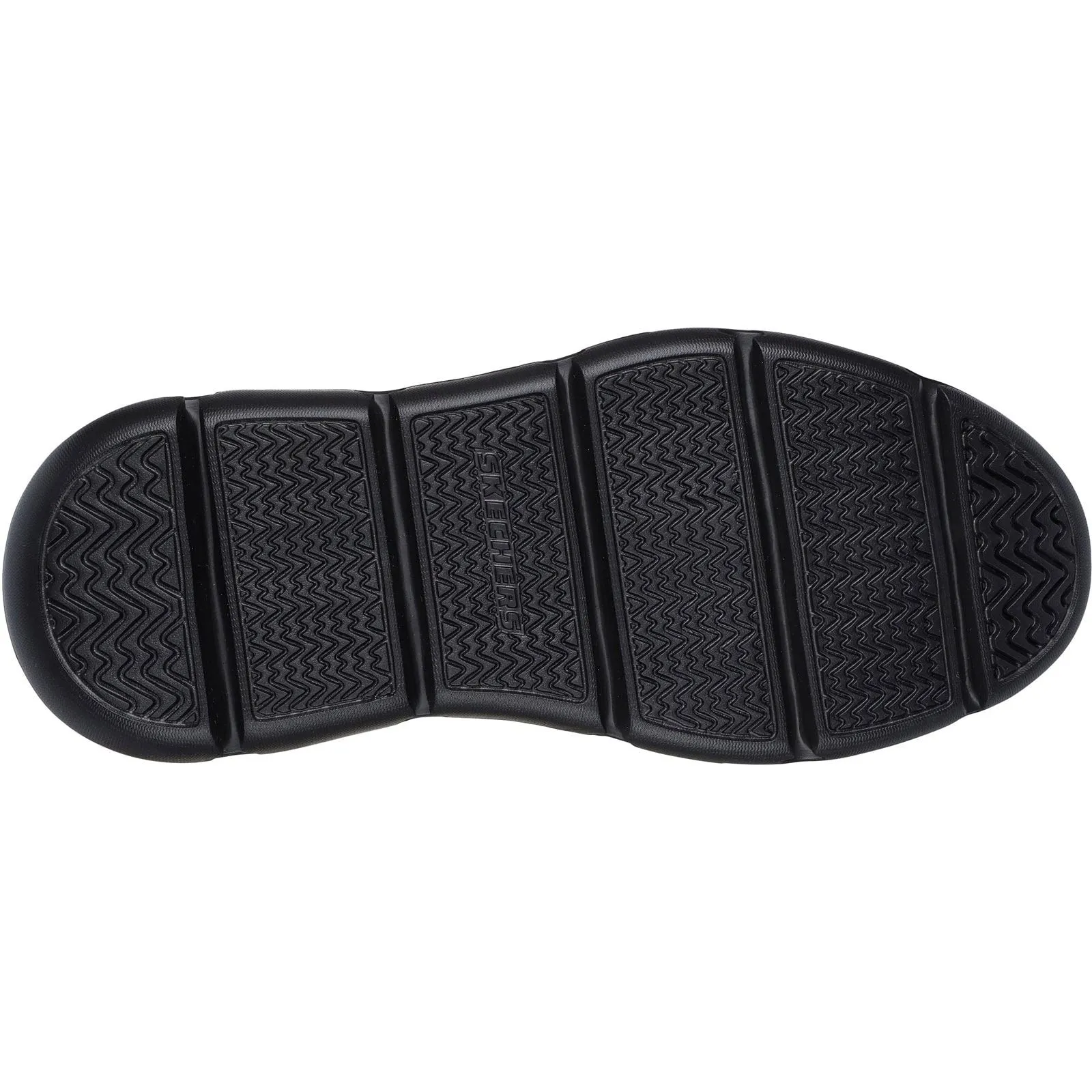 Rubber Sole Shockproof Skechers Mens Garza Sully Shoe Cocoa