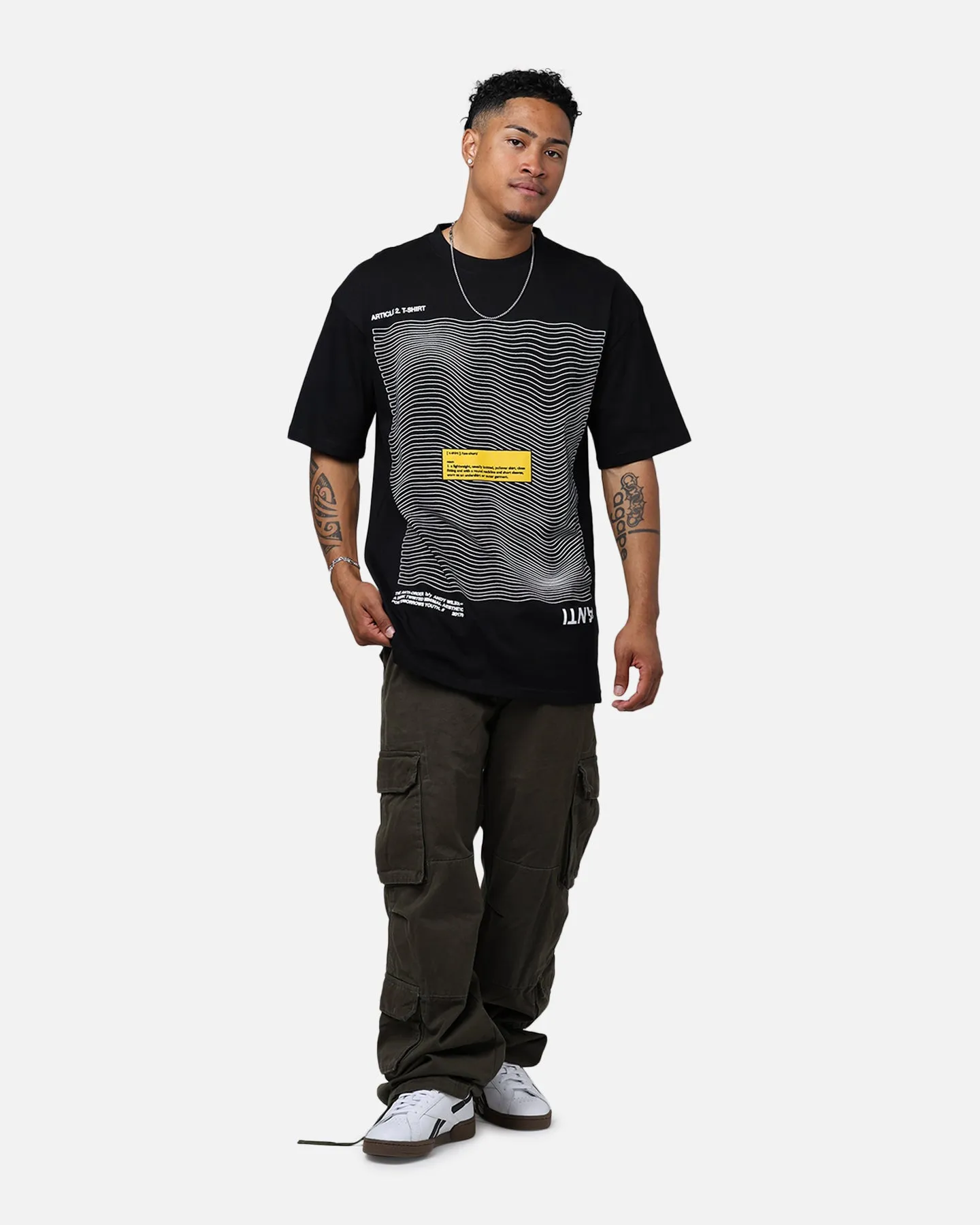 The Anti Order Shurt T-Shirt Black UV protection layer Moisture Wicking Fabric