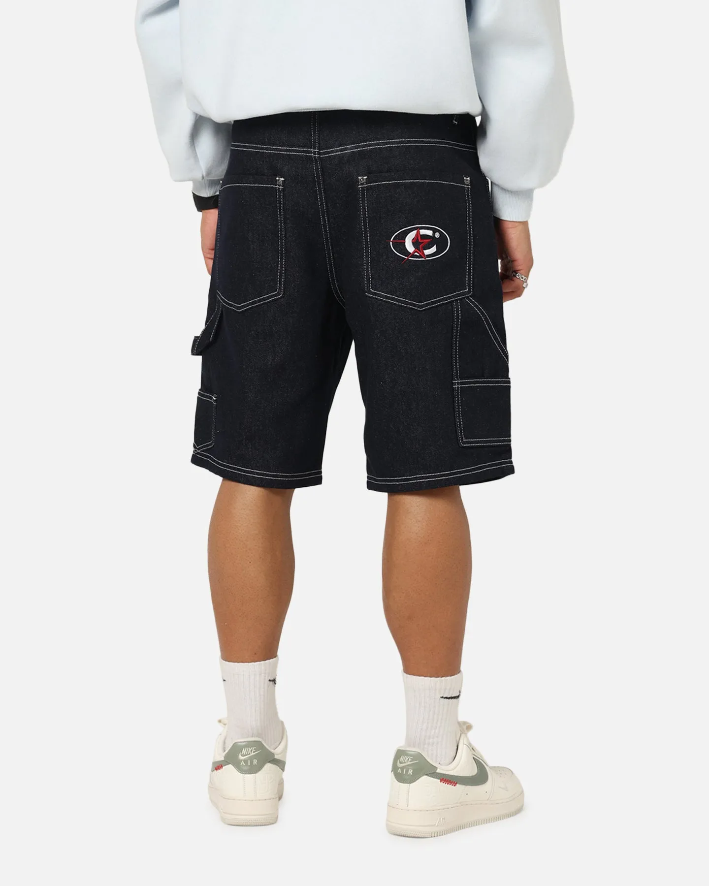 Carre Carpenter Jorts Indigo Denim Quick Comfort