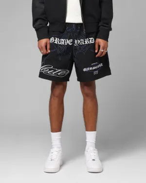 Chilly Weather Loiter Hardcore Walk Shorts Black