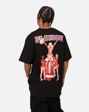 Playboy Playboy Covers T-Shirt Black Everyday Casual Weekend Smart