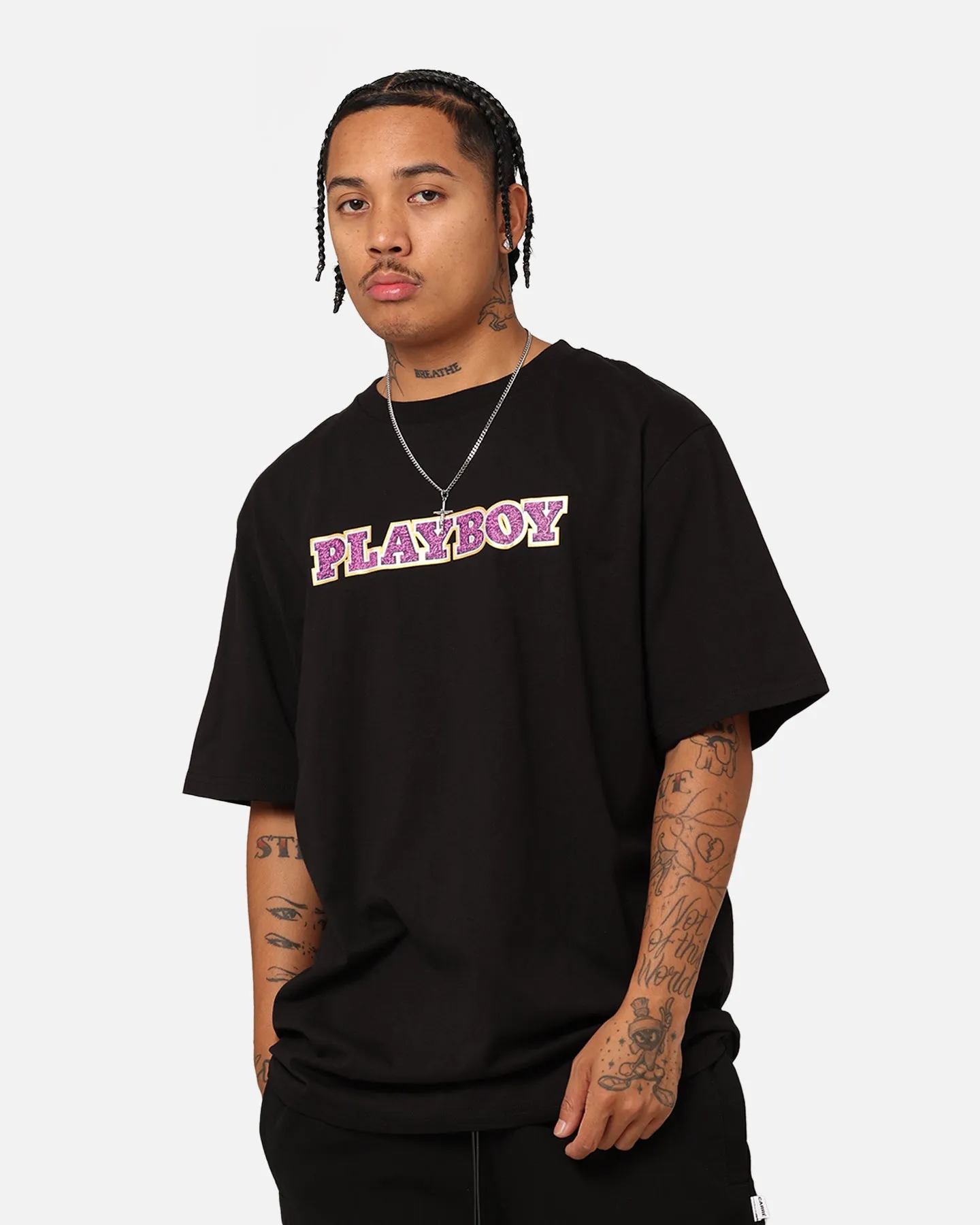 LongLastingColor Timeless Style Playboy Playboy Covers T-Shirt Black
