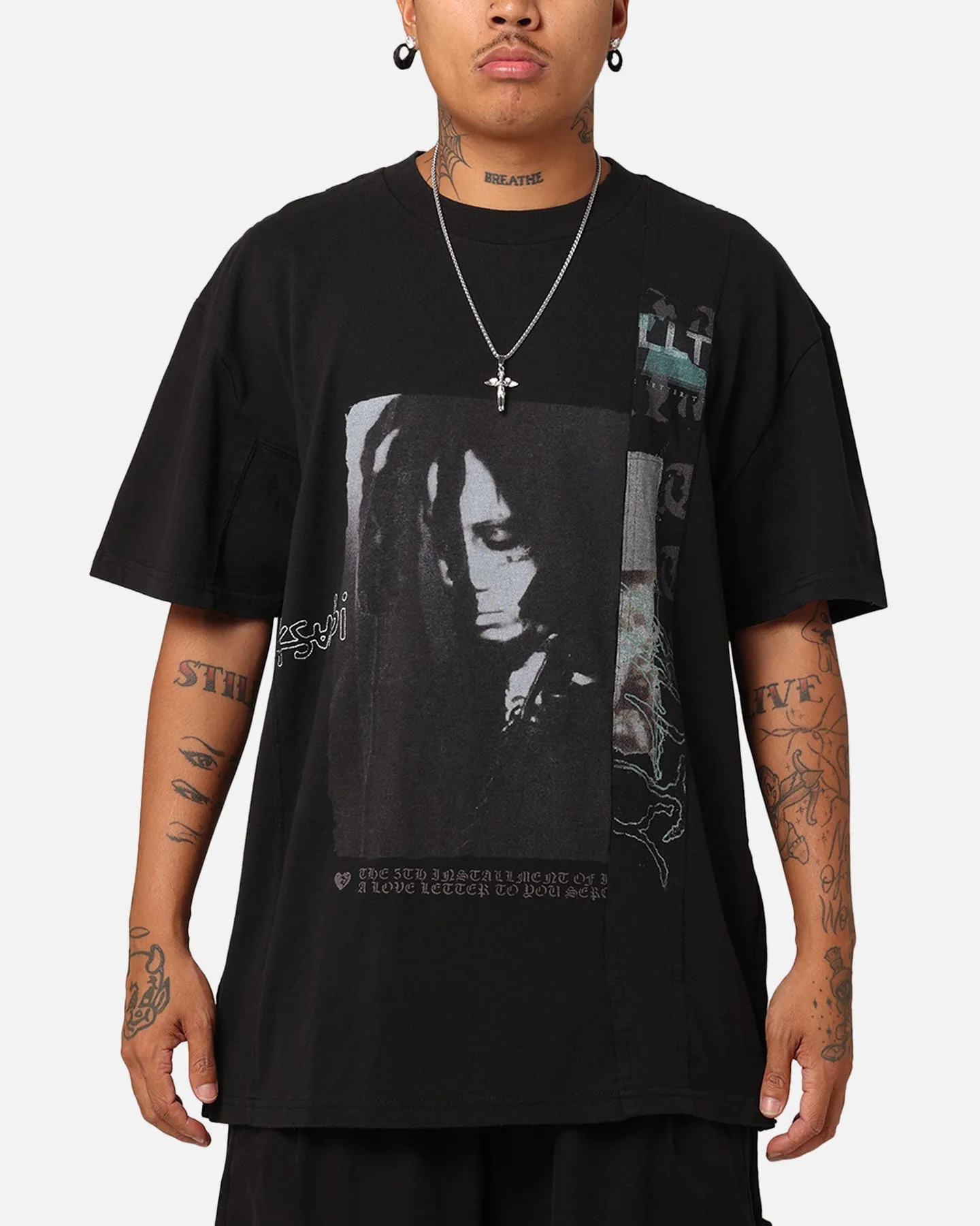 Quality Layer Ksubi X Trippie Redd Biggie T-Shirt Black
