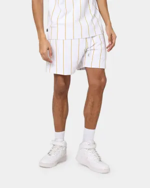 Last Kings Cairo Walk Shorts White Earth Tones Stylish Shorts