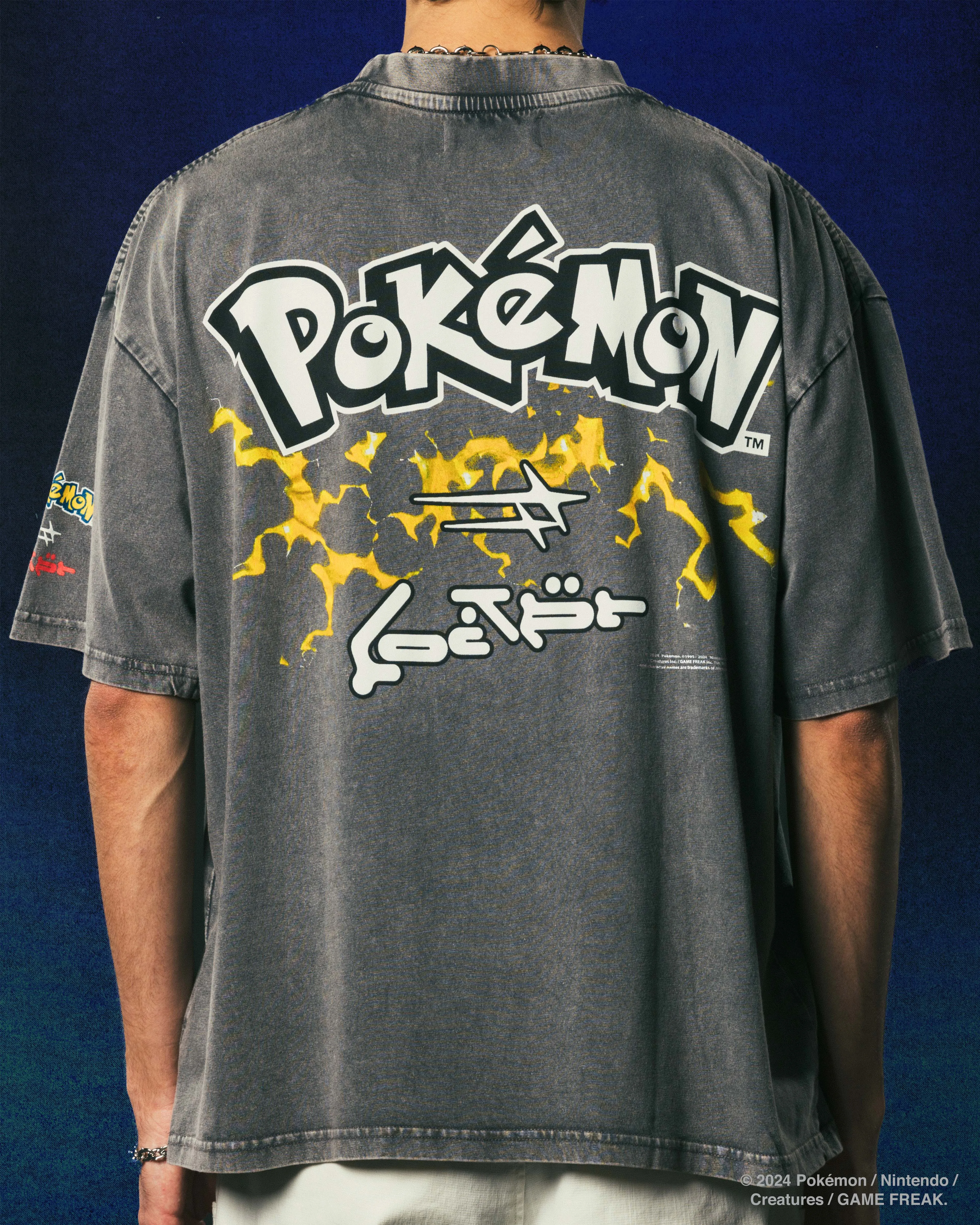 Pok??mon By Loiter Pikachu Premium T-Shirt Charcoal quick dry
