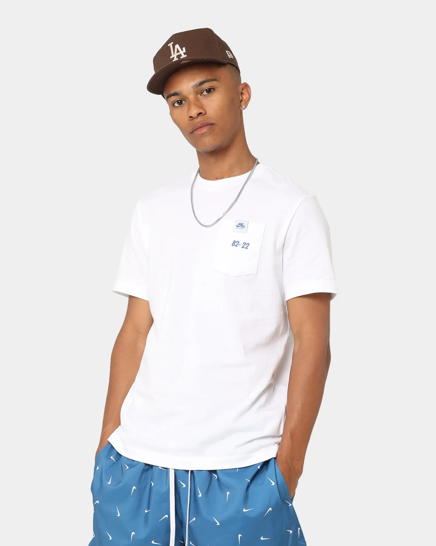 Basic Piece Outdoor Outfit Style Nike Nike Sportswear AF1 LBR T-Shirt White
