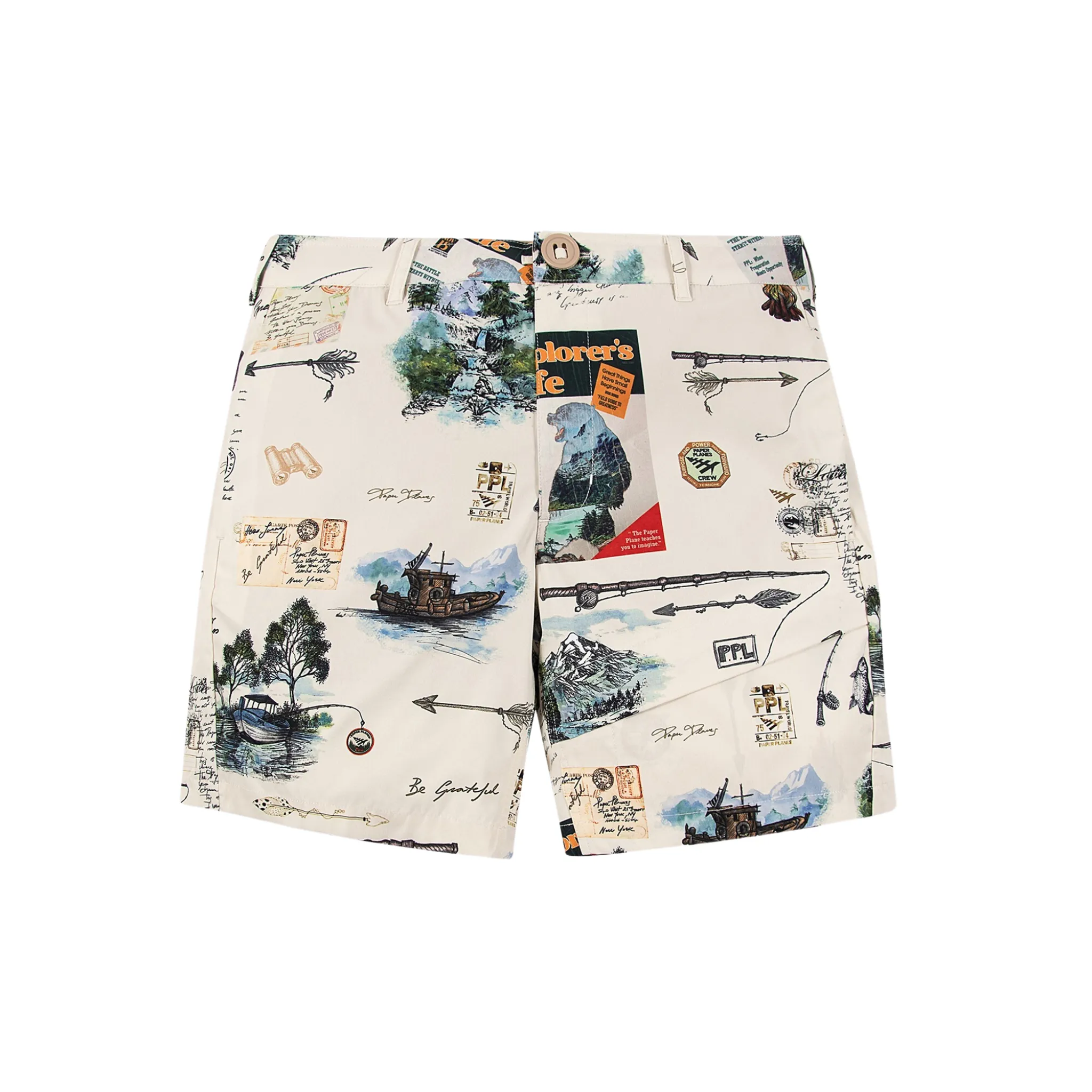 french chic Paper Plane Explorer Life Cargo Short