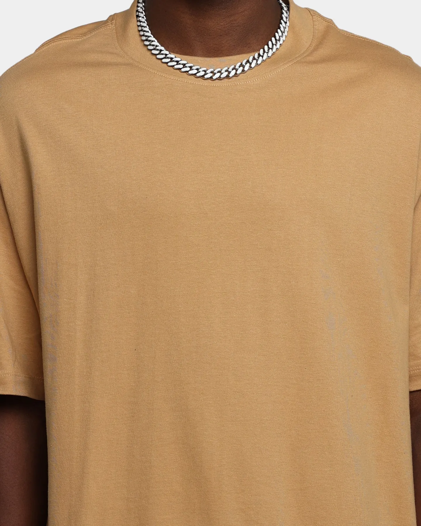 MNML Every Day II T-Shirt Khaki Versatile Top Relaxed Armhole Cut