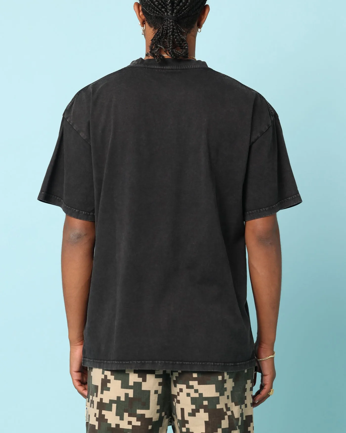 Carre Ltd T-Shirt Washed Black Fashion-Ready Casual Chic Wear