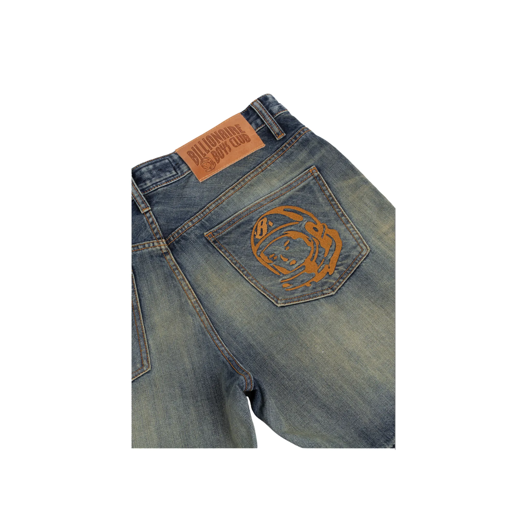 Billionaire Boys Club Cadet Jean Shorts (Crater) Outdoor Look