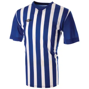 Umbro Striped Knit Short Sleeved Football Training Jersey Modern Fashion