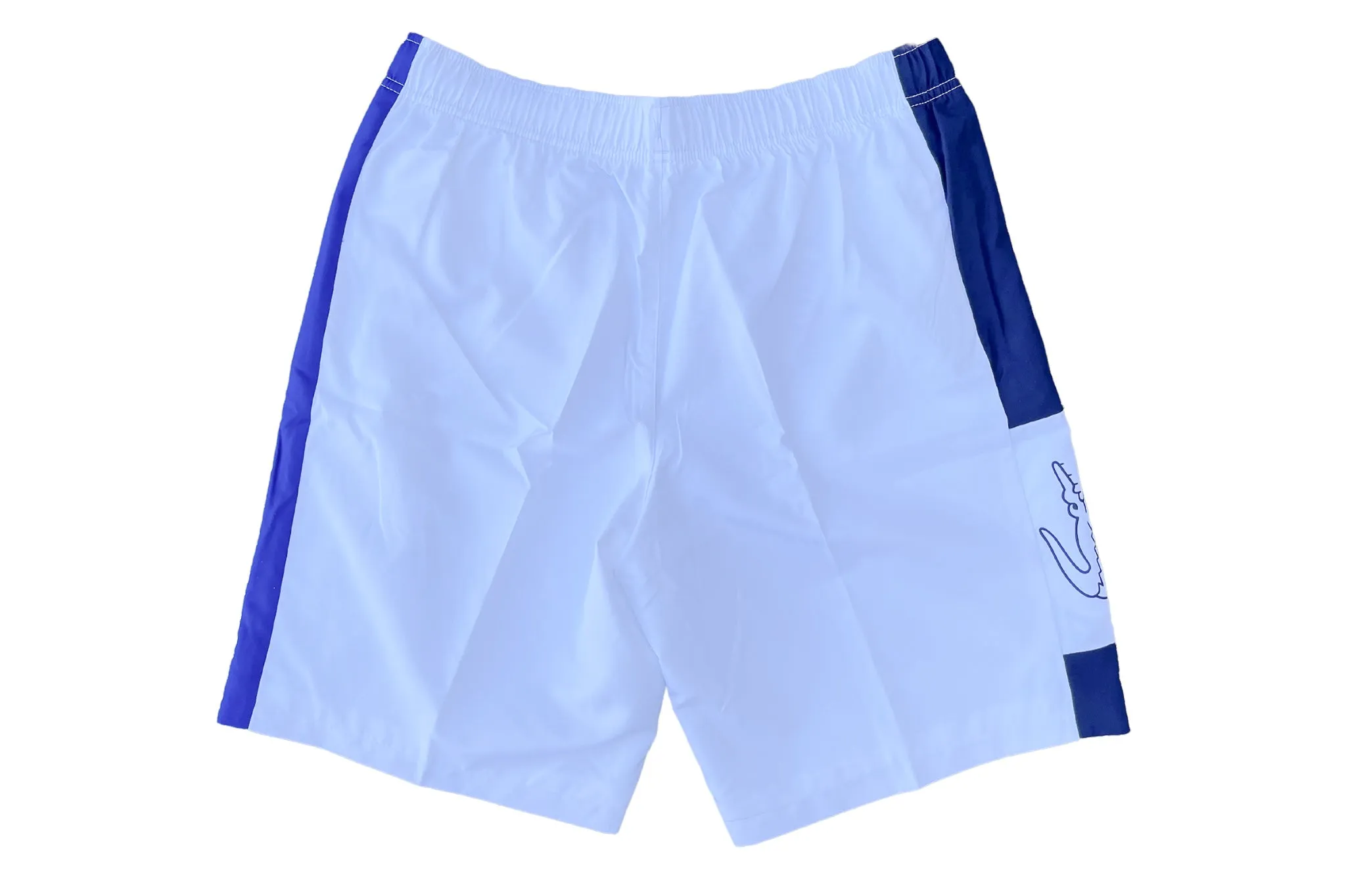 Repair Fit Active Gear Lacoste SPORT Light Colorblock Shorts (White/Blue)