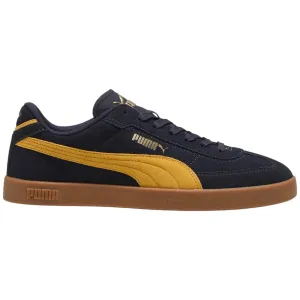 Puma Club II Era Mens Regular-Width Suade Sneakers Contoured Footbed