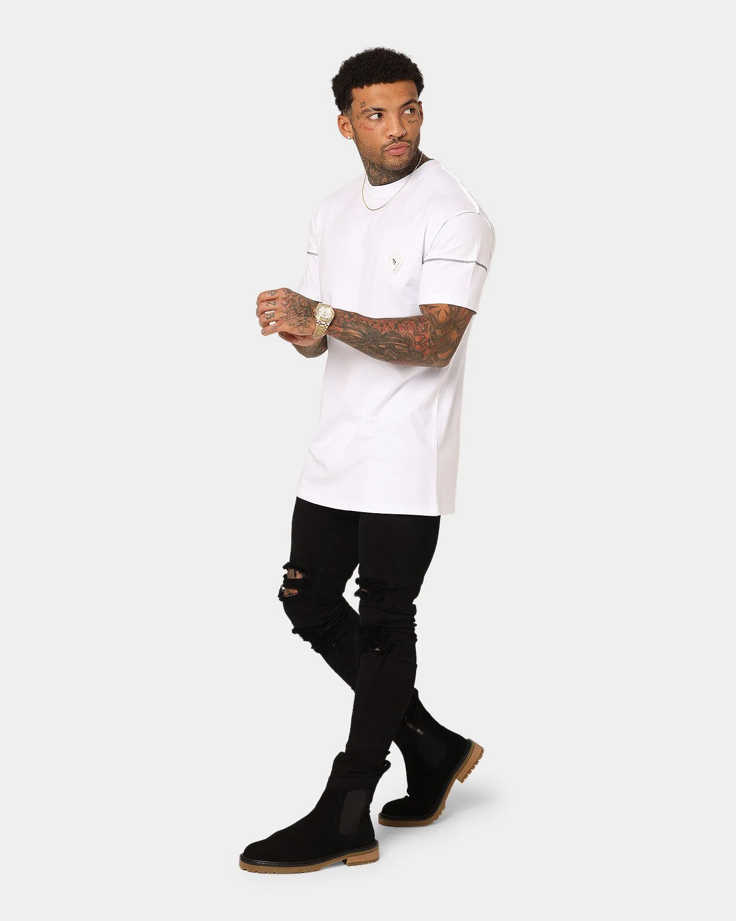 Saint Morta Polaris T-Shirt White/3M Wrinkle Resistant Material UV protection layer