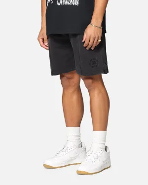 Casual Style Flex Foam Insert Dreamville Tonal Sweat Shorts Black Wash