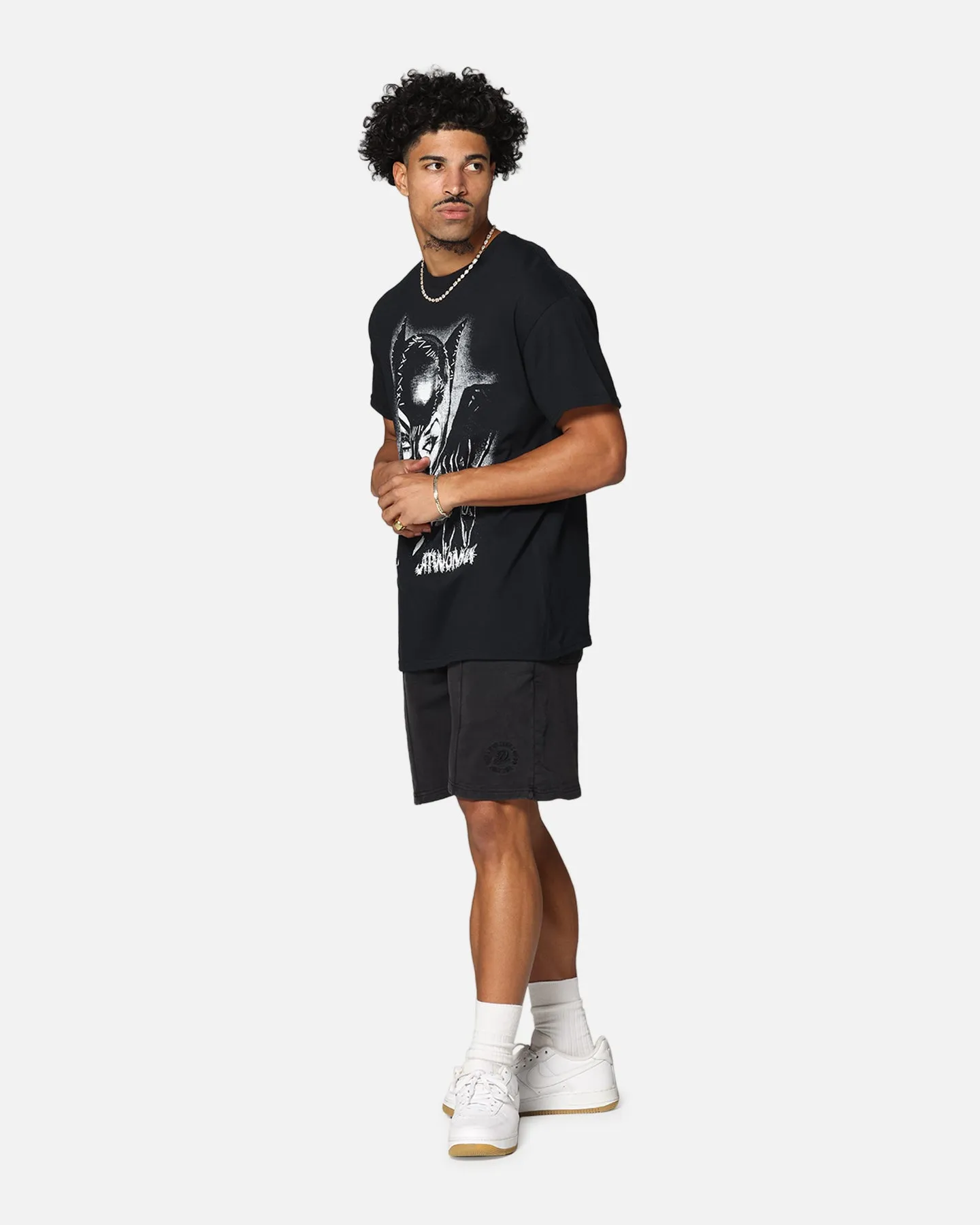 Dreamville Tonal Sweat Shorts Black Wash Layer Ready Sneakers