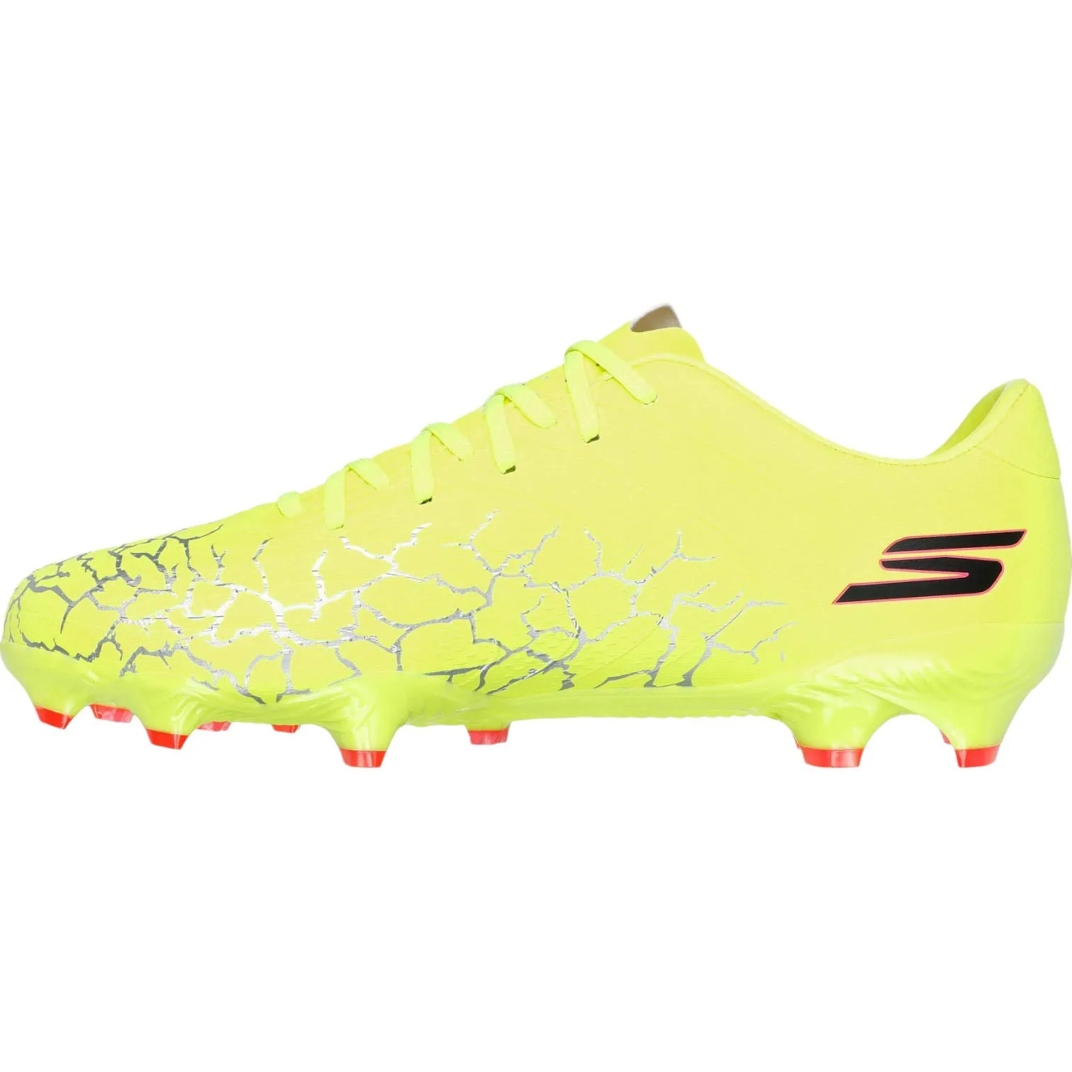 Skechers SKX_01 Gold Firm Ground Football Boots Advanced Traction Pattern rainy days