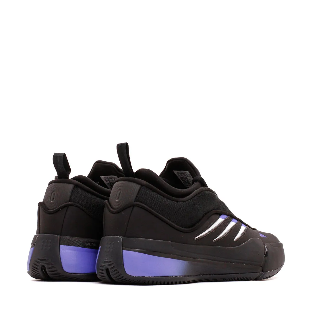Microporous Mesh Panels Sturdy Lacing System Adidas Basketball Men Dame 9 Black JI1938