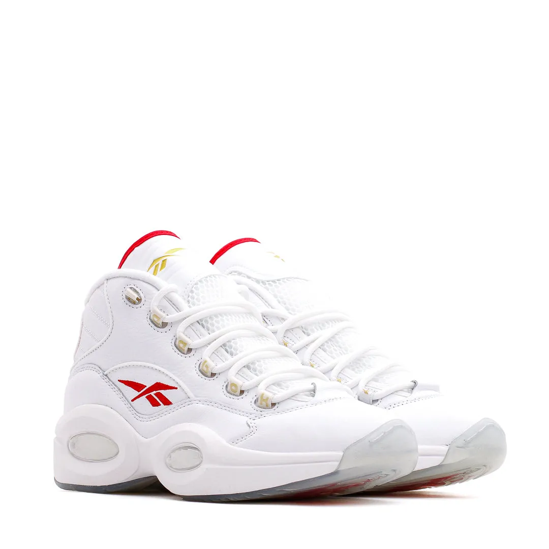 EVA Composite Cushion Instant Speed Reebok Classics Basketball Men Question Mid Allen Iverson Dr J #6 White Red GX0230