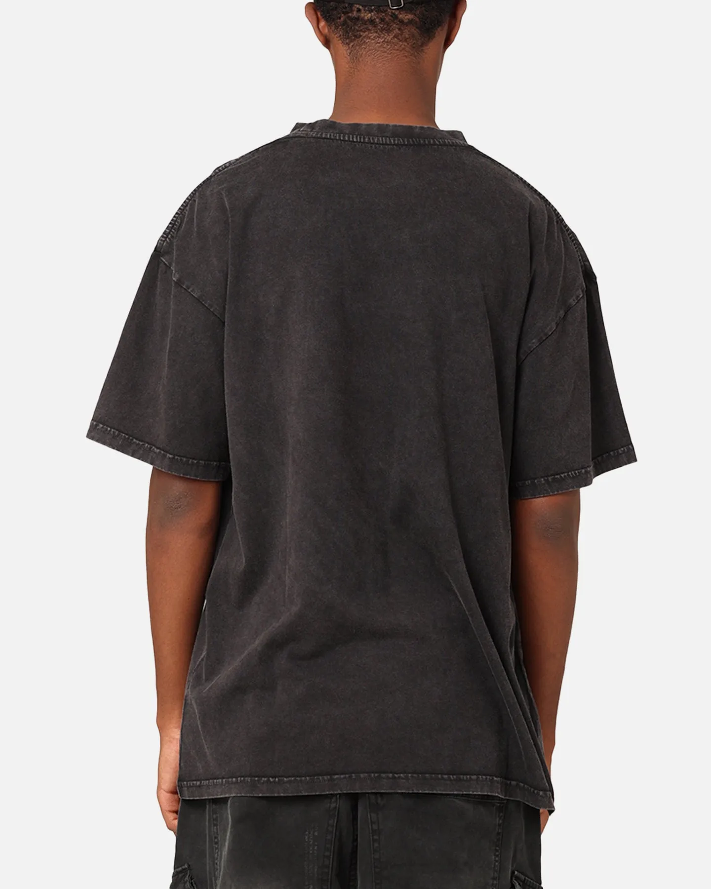 The Anti Order Astar T-Shirt Black Acid Wash Travel Wear