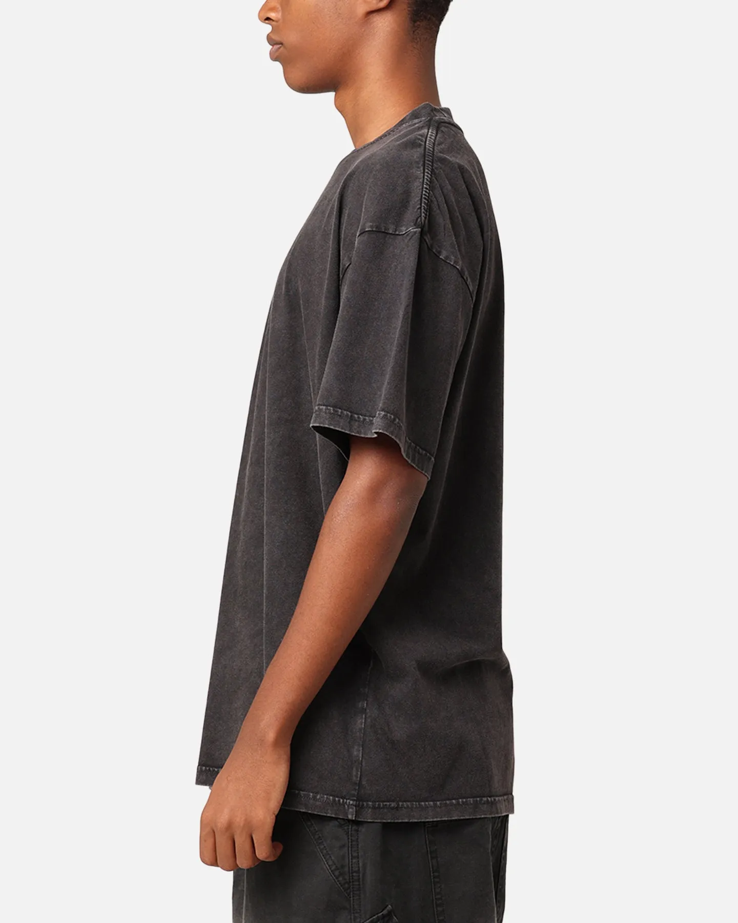 The Anti Order Astar T-Shirt Black Acid Wash Gym clothing