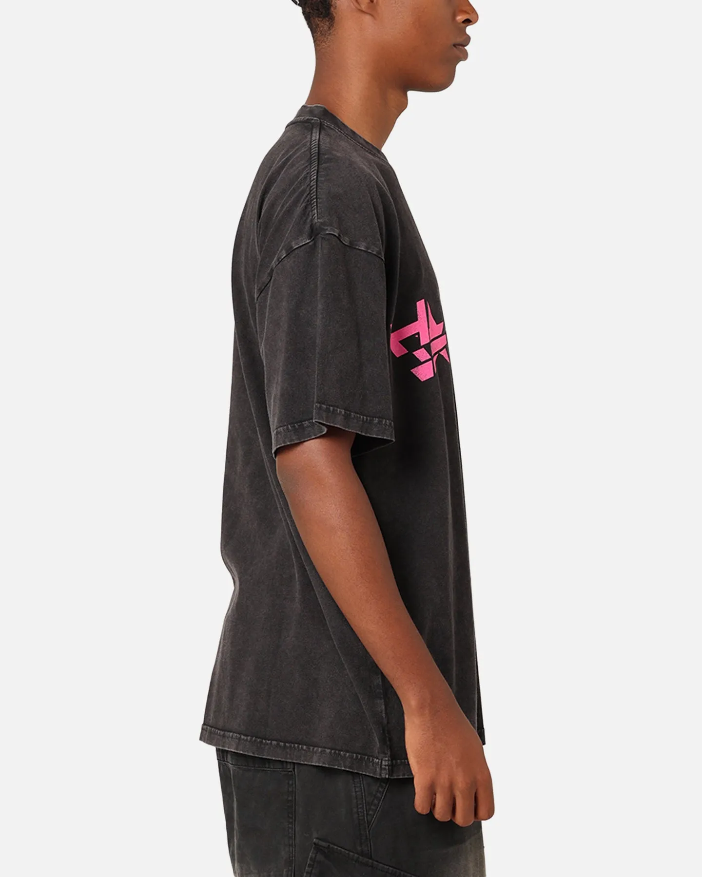 Travel Comfort The Anti Order Astar T-Shirt Black Acid Wash