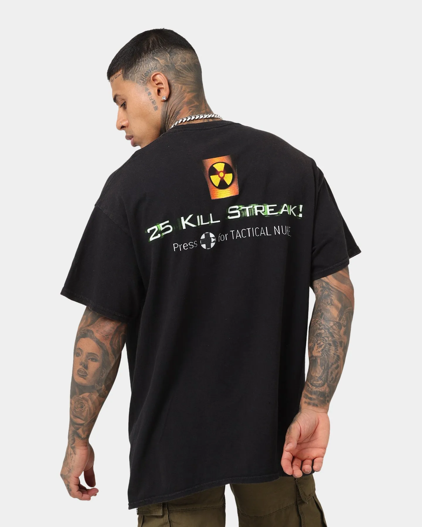 Goat Crew Modern Warfare Vintage T-Shirt Vintage Wash EcoFriendly Dye Holiday Casual