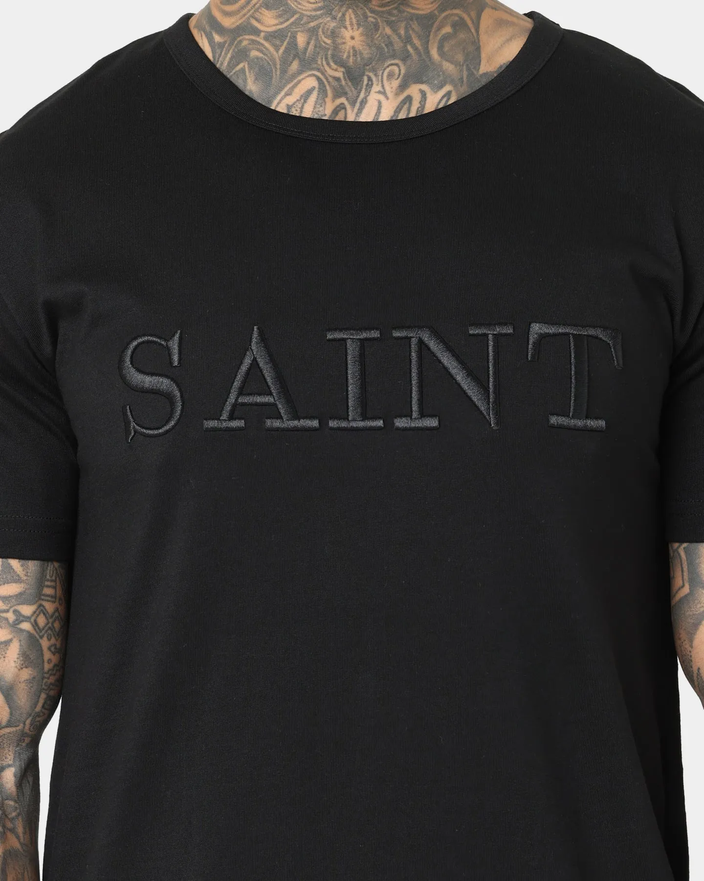 Anti-bacterial Everyday Style Saint Morta Annex El Duplo Short Sleeve T-Shirt Black