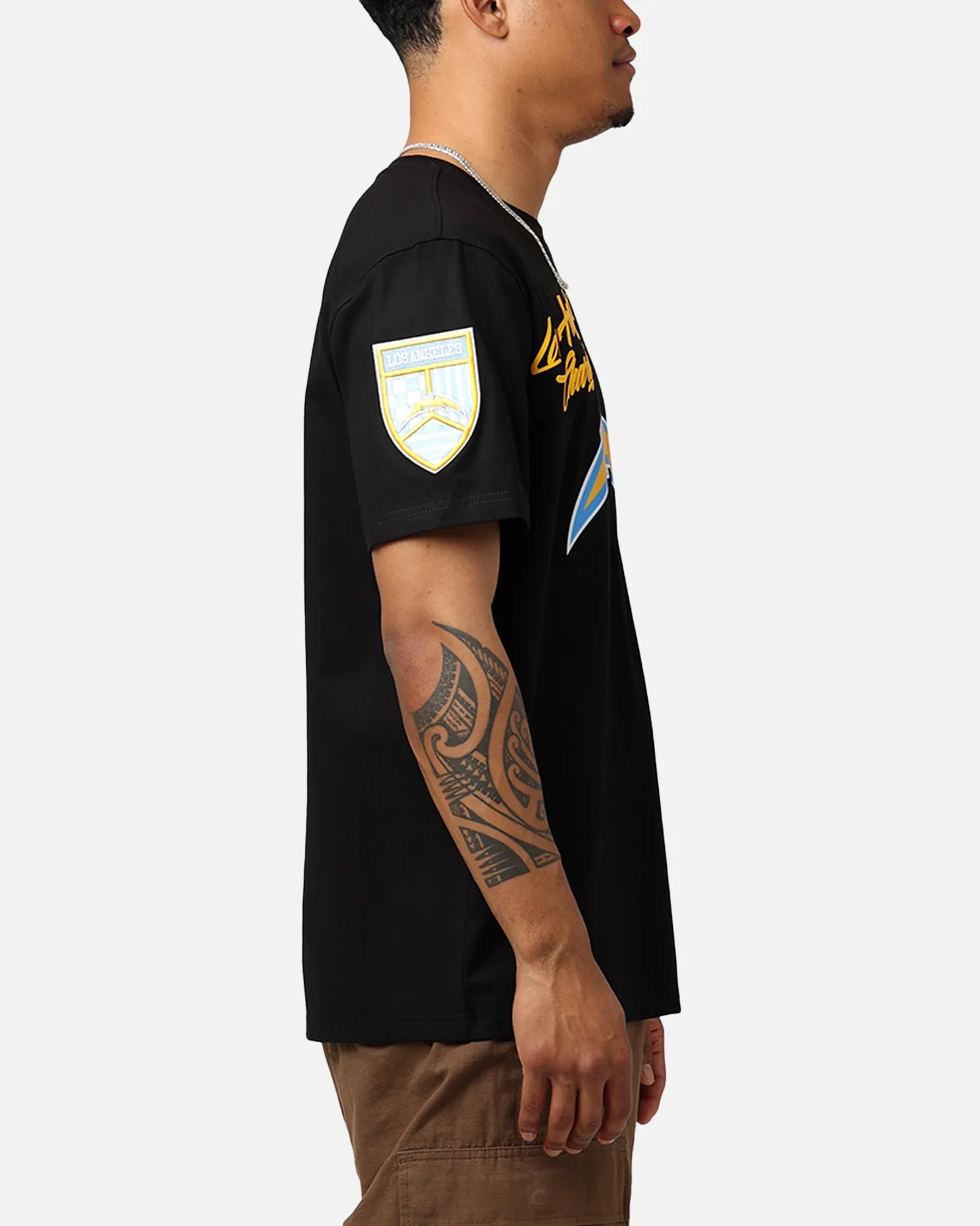 Pro Standard Los Angeles Chargers Fast Lane SJ T-Shirt Black Smart Outfit