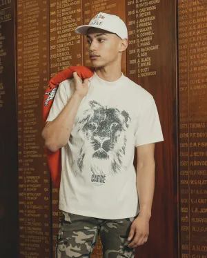 Breathable Wearable AllSeasonWear Carr?? Kings Vintage T-Shirt Off White