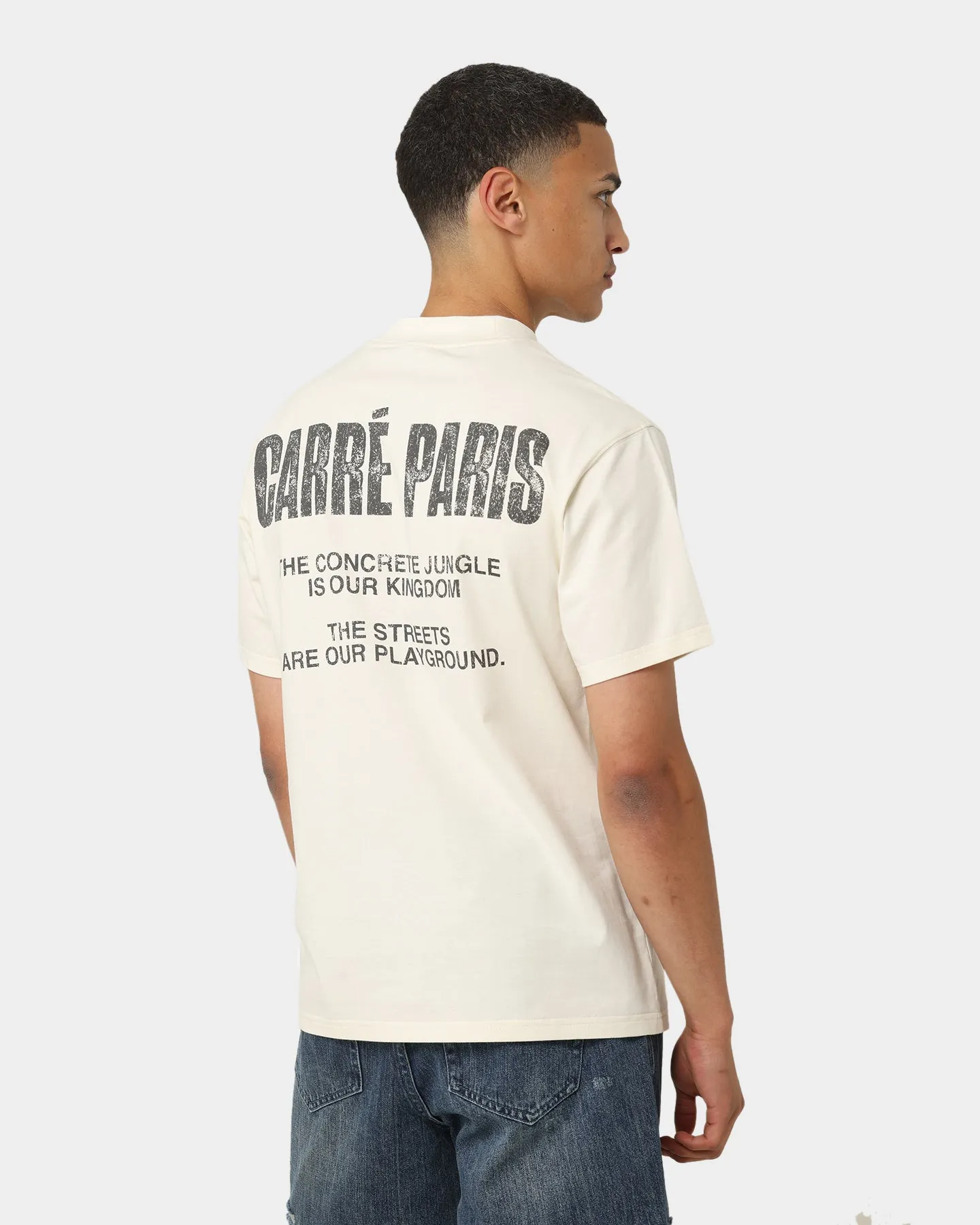 Carr?? Kings Vintage T-Shirt Off White Active Look Chilly Comfort Wear