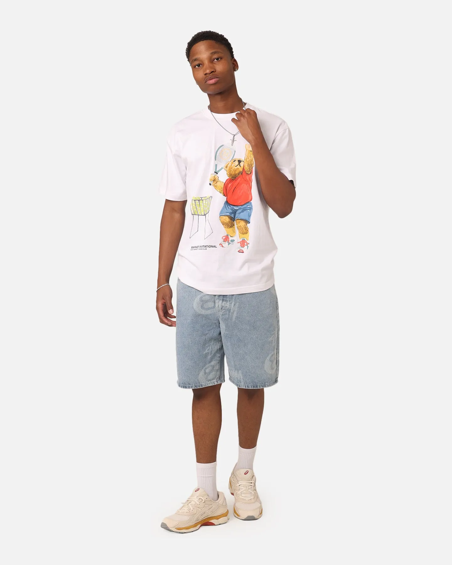 Oversized Silhouette Market Invitational T-Shirt White