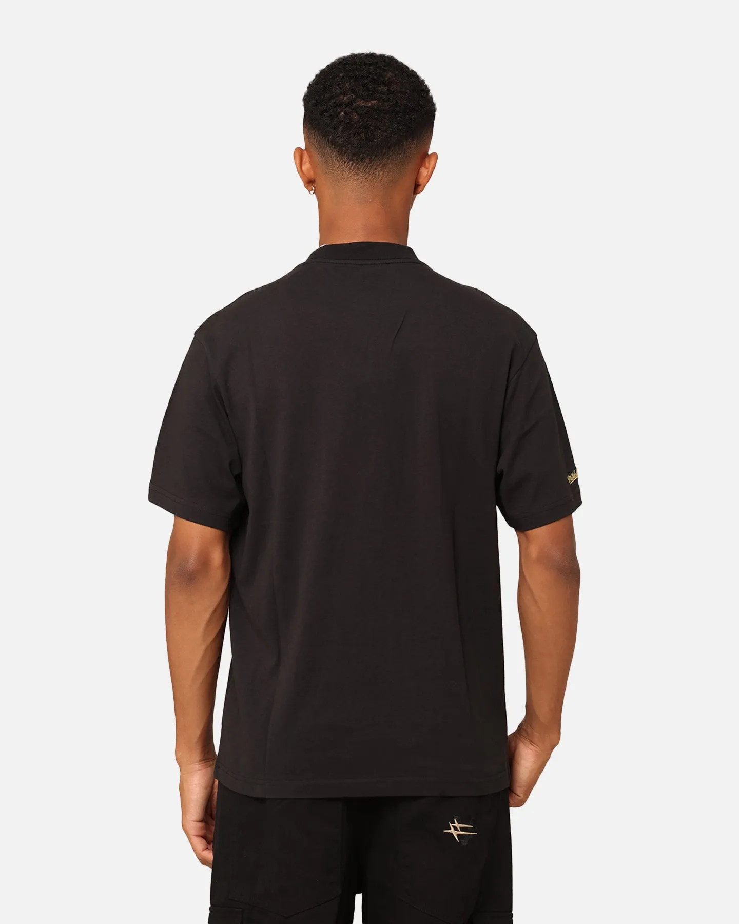 Mitchell & Ness Los Angeles Lakers Year Of The Dragon T-Shirt Faded Black Comfortable Touch