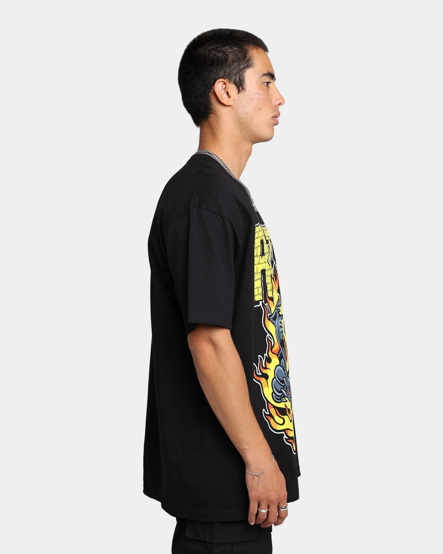 StretchReinforcedArmholes Rats Get Fat Rats Hellcat T-Shirt Black