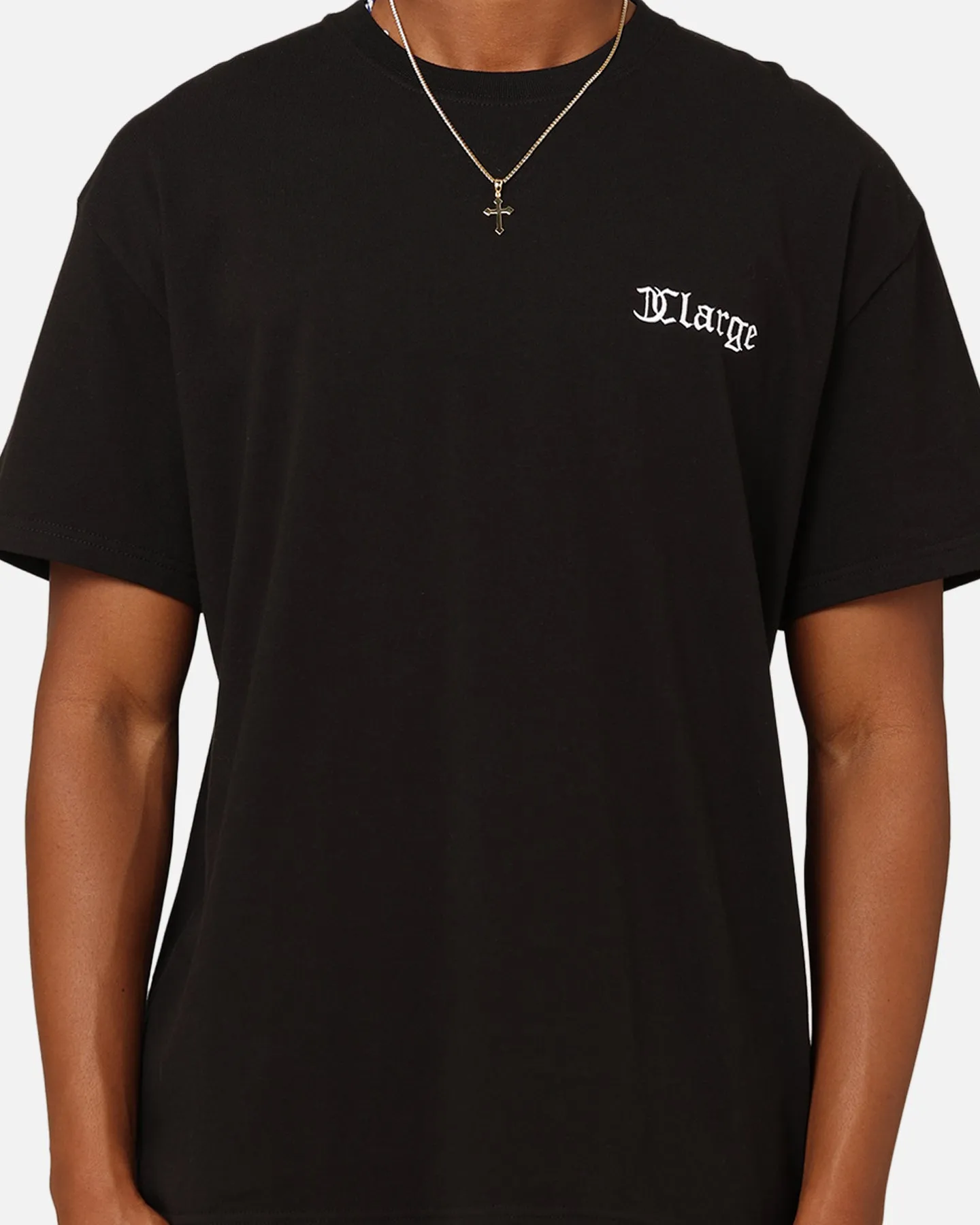 X-Large Records Heavyweight T-Shirt Black Multi Directional Stretch Casual Chic Wear