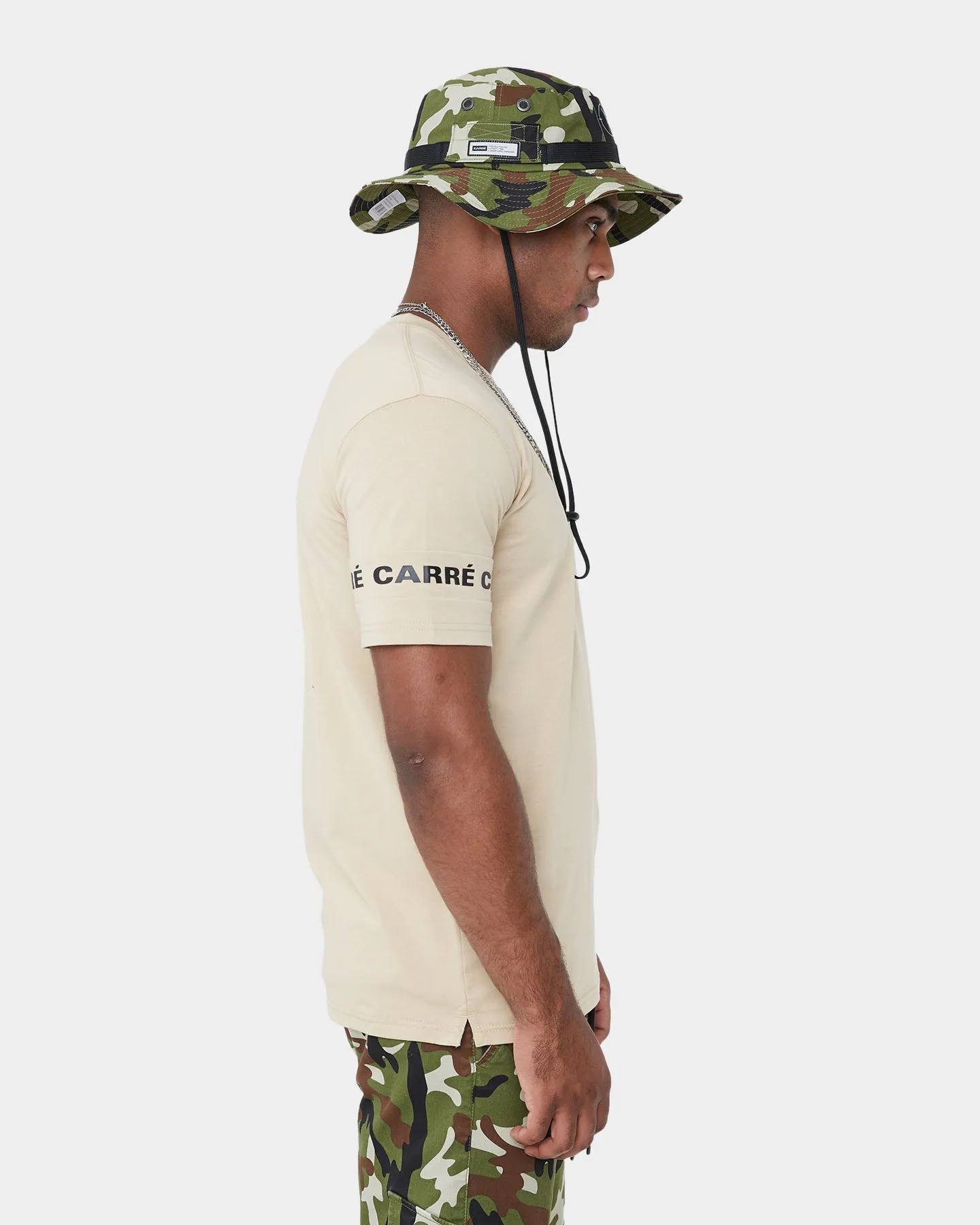 Timeless Wear Simple Layer Carr?? La Manche Short Sleeve T-Shirt Stone