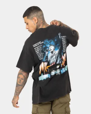 Versatile Look Casual Outfit Six60 Merch Six60 Tour Vintage T-Shirt Black Wash