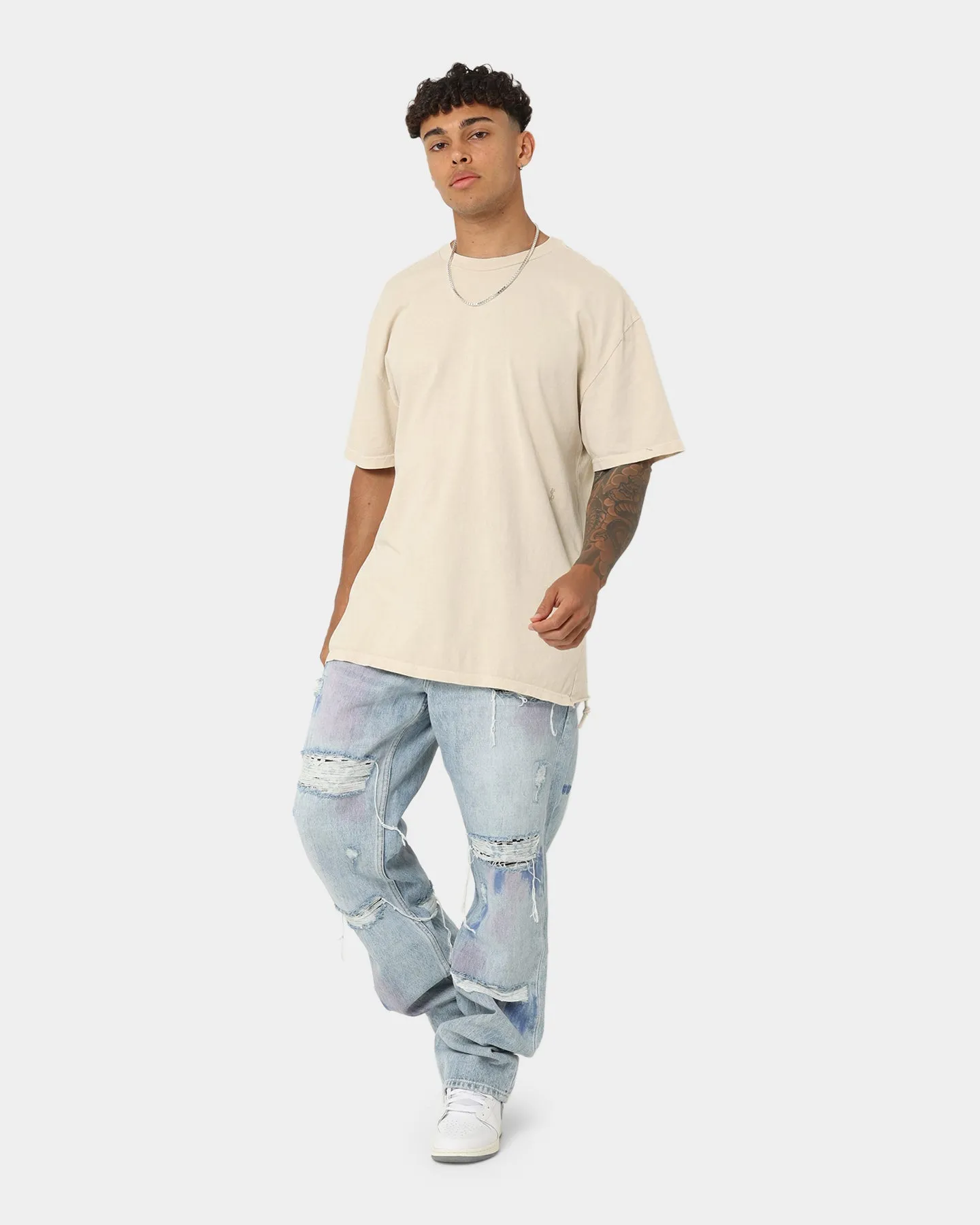 Ksubi 4X4 Biggie T-Shirt Desert Essential Clothing vacation wear