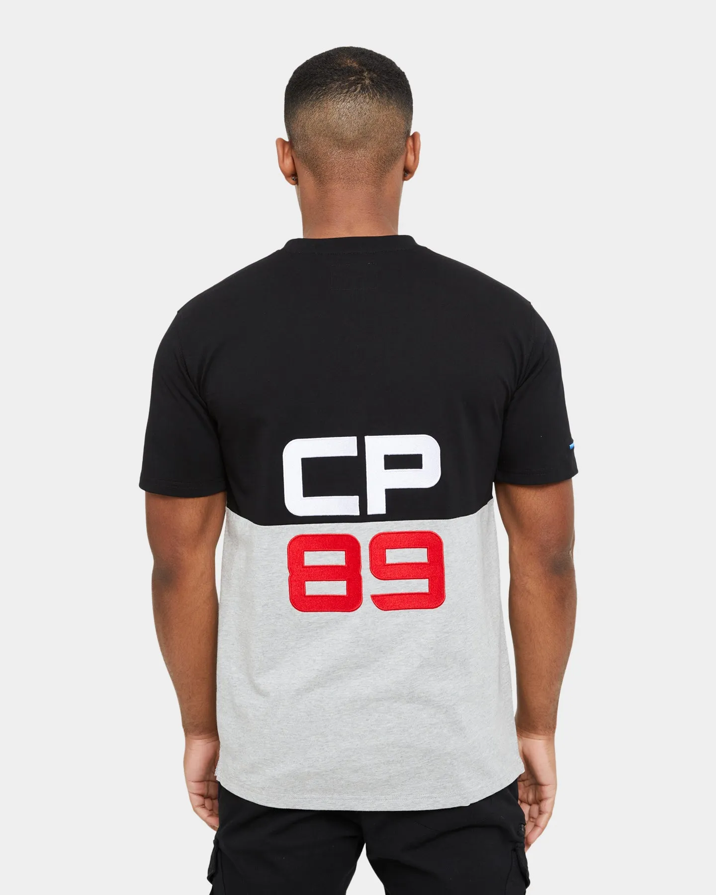 Outdoor Outfit Style Anti Pilling Finish Carre Revolution Wear T-Shirt Back/Grey
