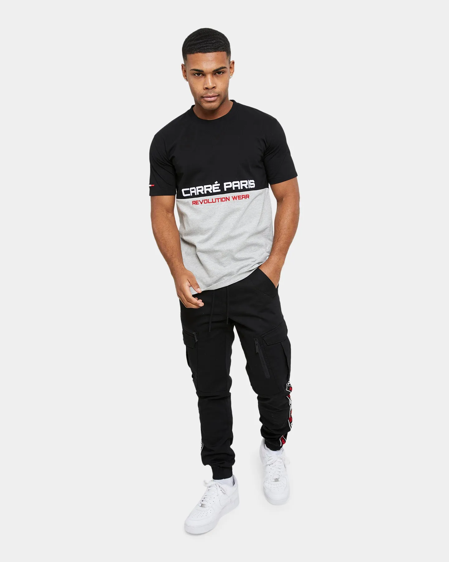 Carre Revolution Wear T-Shirt Back/Grey cyber monday